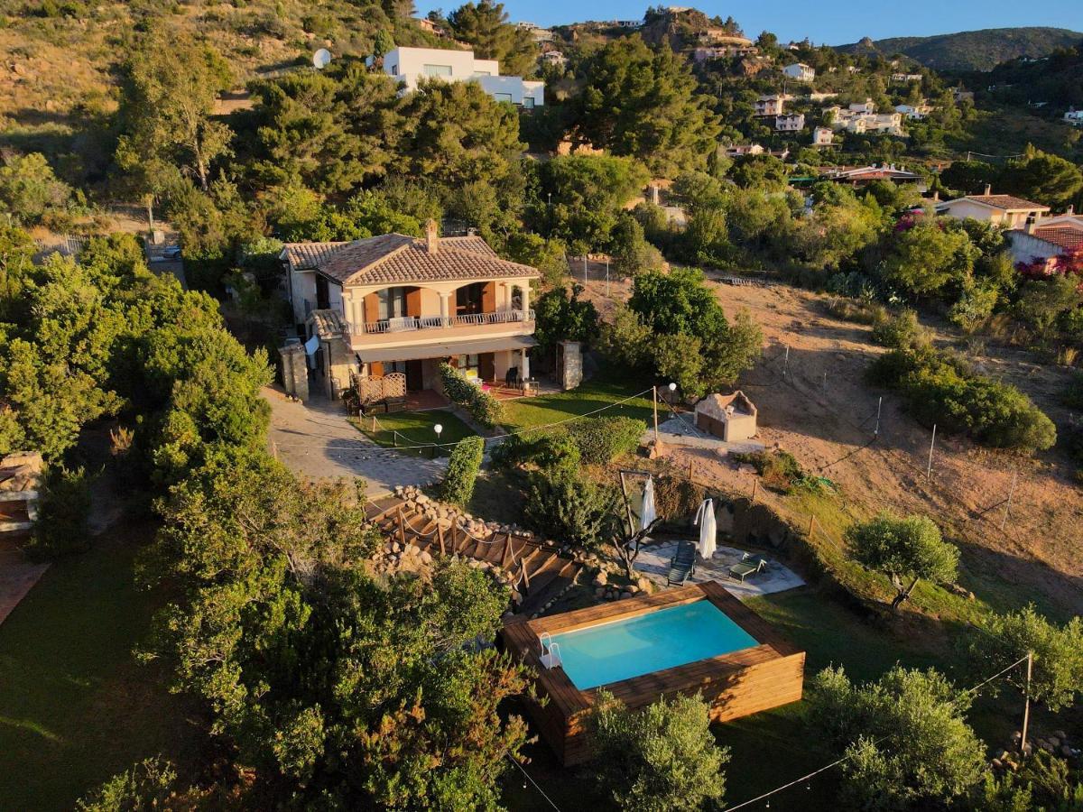 House & Sea Chia Domus De Maria Exterior foto